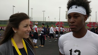 WATCH: WR offer Jaylon Robinson discusses recent visit to Baylor