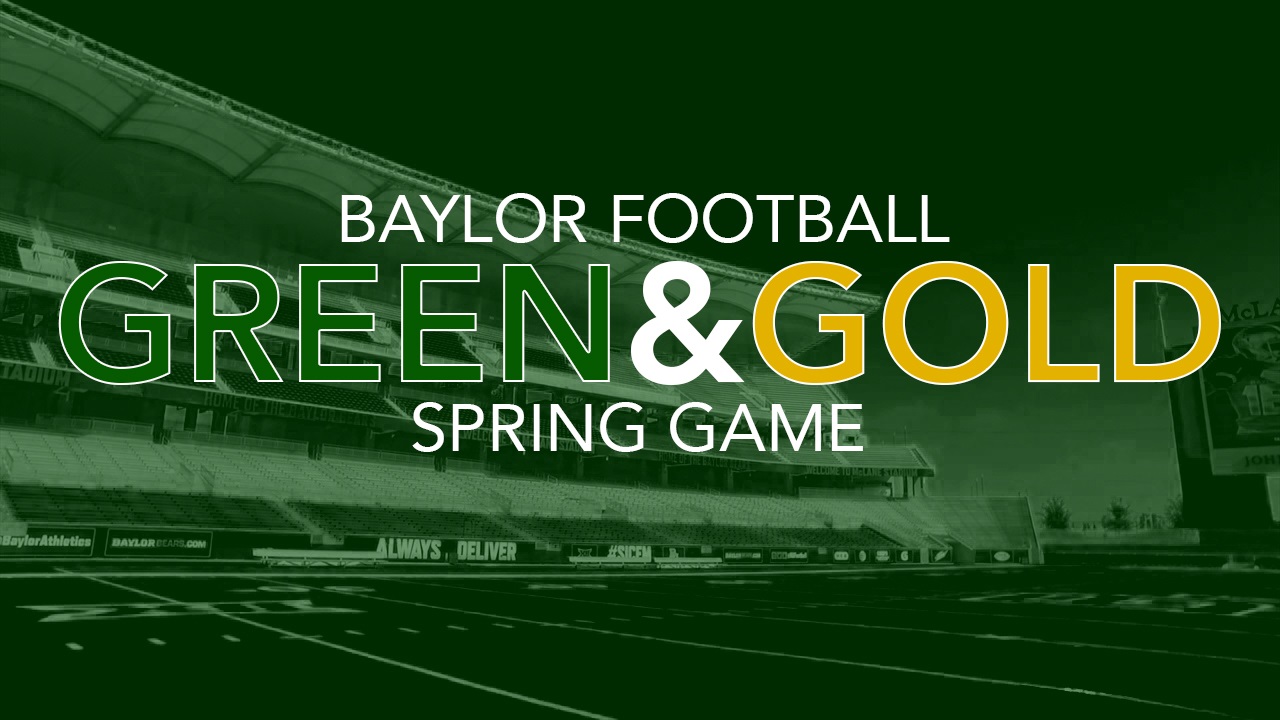Baylor to hold annual Green & Gold Game on April 21 at 12 p.m. CT