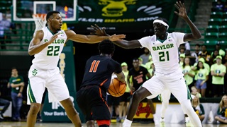 Bears finds more depth to cruise past Sam Houston State