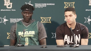 Big 12 Tournament: Drew, Lual-Acuil, Lecomte press conference