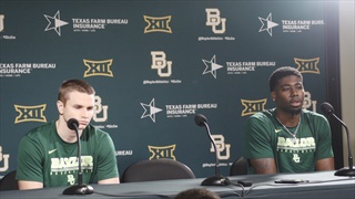 WATCH: Mason, Kegler, and Coach Drew talk about a road matchup with Wichita State