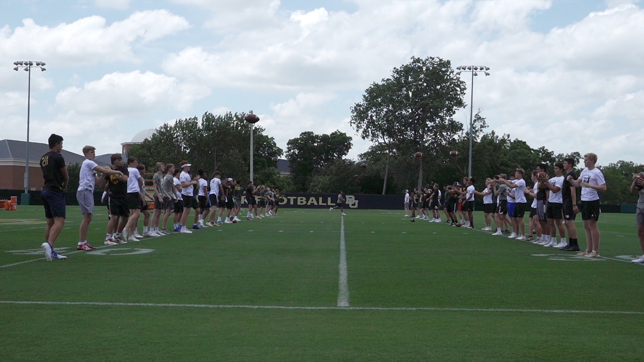 WATCH Baylor opens summer with first prospect camp SicEm365