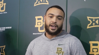 Baylor players talk about the Big 12 Championship Game against OU