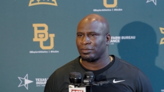 Presser: Khenon Hall and Running Backs Answer Questions