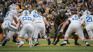 All Black, Gold Helmets, Big Stakes: Baylor Prepares for Electric Opener against Auburn