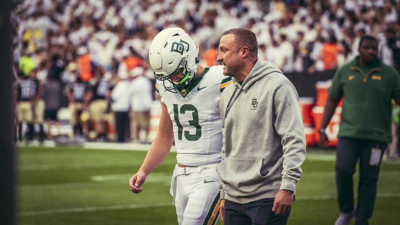 Jake Spavital Visits with Colt and Grayson on Inside Baylor Sports ...