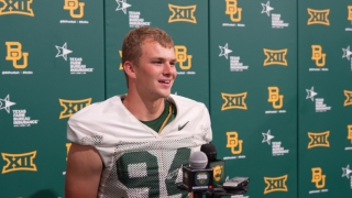 Presser: Baylor Football Specialists Talk Fall Camp & Special Teams